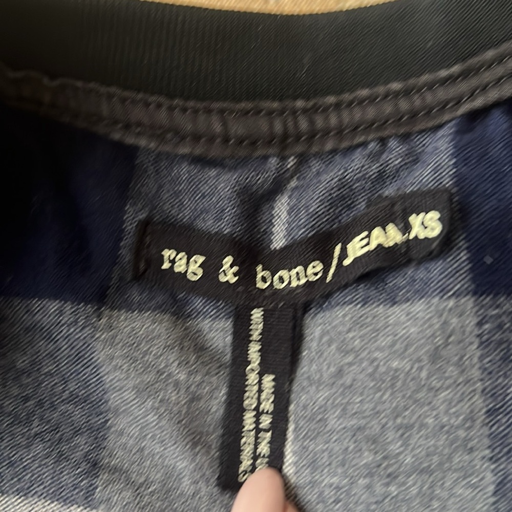 100% cotton Rag & bone jeans shirt - Picture 5 of 6